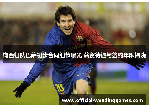 梅西归队巴萨初步合同细节曝光 薪资待遇与签约年限揭晓