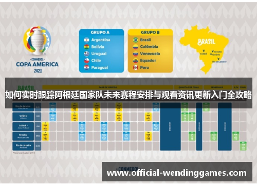 如何实时跟踪阿根廷国家队未来赛程安排与观看资讯更新入门全攻略