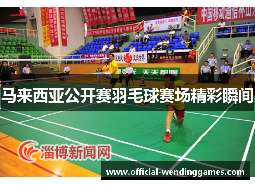 马来西亚公开赛羽毛球赛场精彩瞬间